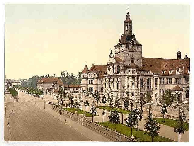 Vintage National Museum Munich Bavaria A4 Photo Print
