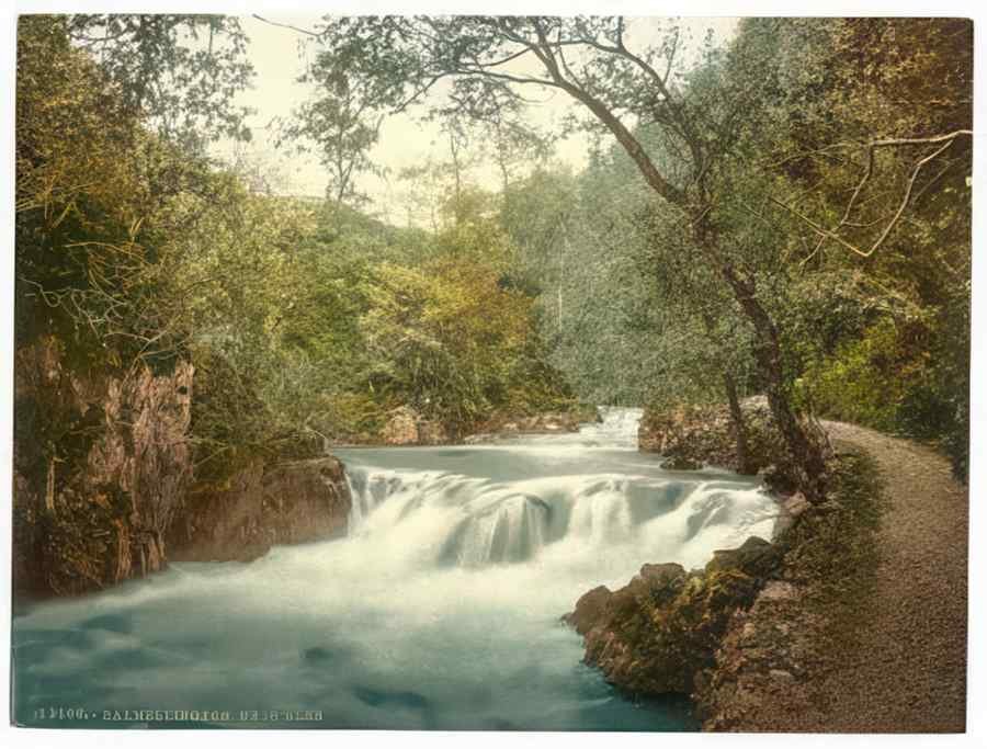 Vintage Ness Glen Dalmellington Scotland A4 Photo Print