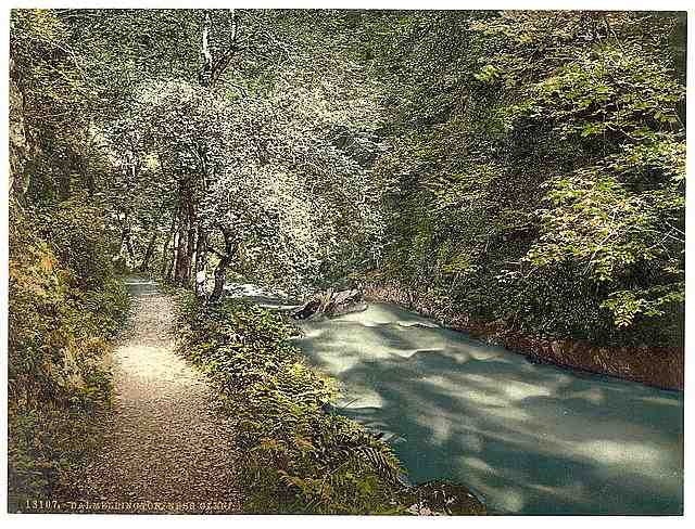 Vintage Ness Glen II Dalmellington A4 Photo Print