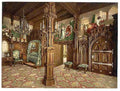 Vintage Neuschwanstein Castle II Upper Bavaria A4 Photo Print