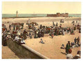 Vintage New Brighton Beach Liverpool A4 Photo Print