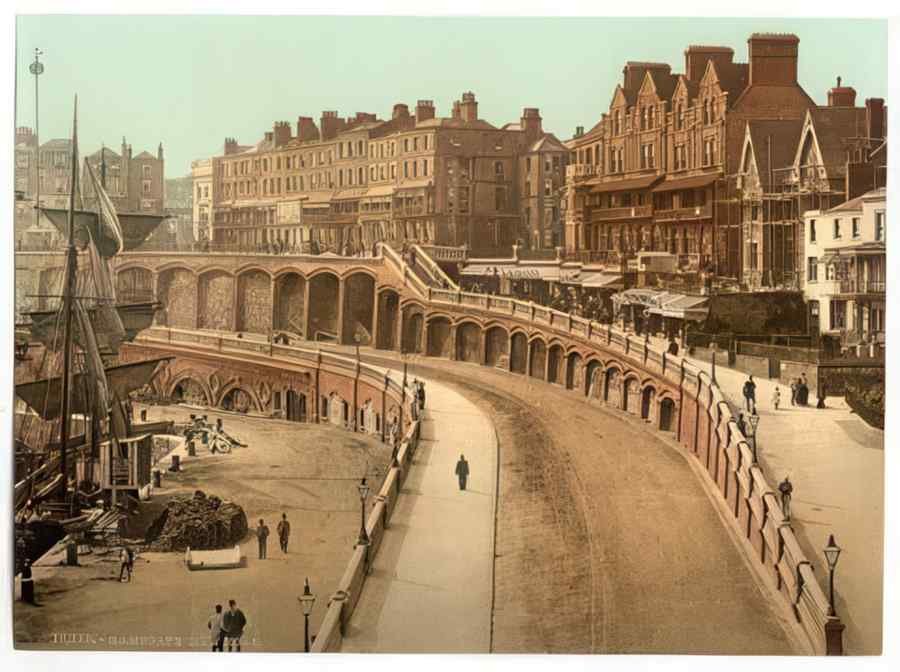 Vintage New Road Ramsgate England A4 Photo Print