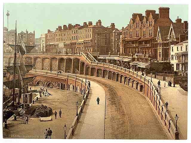 Vintage New Road Ramsgate A4 Photo Print
