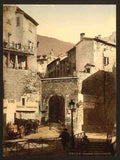 Vintage New gate Grasse A4 Photo Print