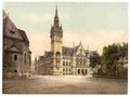 Vintage New town hall Brunswick A4 Photo Print
