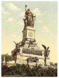 Vintage Niederwald Monument the Rhine A4 Photo Print