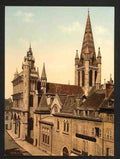 Vintage Notre Dame Dijon A4 Photo Print