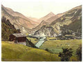 Vintage Ober innthal Tyrol Austria A4 Photo Print