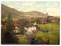 Vintage Oberammergau II Upper Bavaria A4 Photo Print