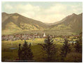 Vintage Oberammergau IV Upper Bavaria A4 Photo Print