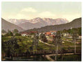 Vintage Oberau Upper Bavaria A4 Photo Print