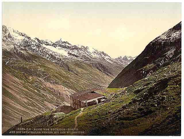 Vintage Oetz Valley Tyrol A4 Photo Print