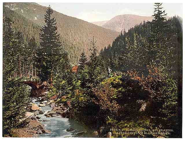 Vintage Old St Peter Riesengebirge A4 Photo Print