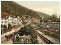 Vintage Olga Street Wildbad Wurtemburg A4 Photo Print
