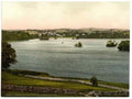 Vintage On Carlingwark Loch Castle Douglas Scotland A4 Photo Print