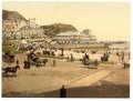 Vintage On The Beach Llandudno Wales A4 Photo Print