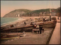 Vintage On The Sands Aberystwith Wales A4 Photo Print