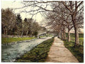 Vintage On the Annan water Moffat A4 Photo Print