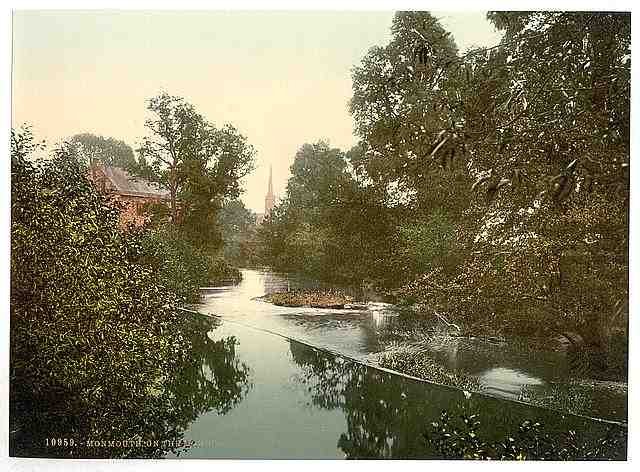 Vintage On the Monnow Monmouth A4 Photo Print