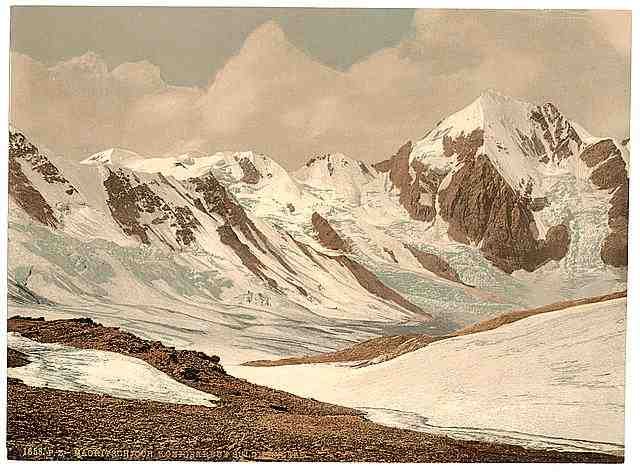 Vintage Ortler Territory Madritschjoch Tyrol A4 Photo Print