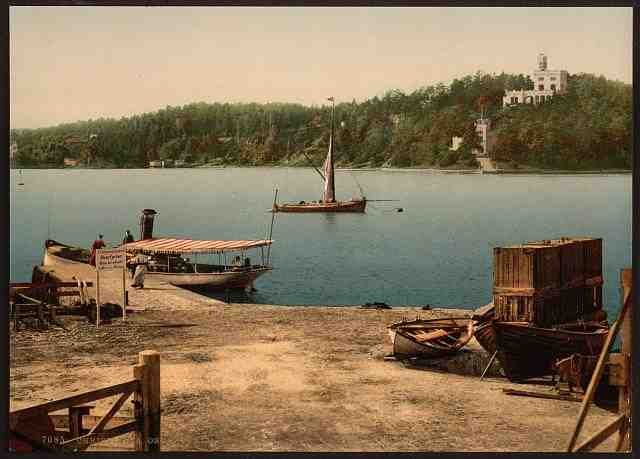 Vintage Oscarshal Christiania A4 Photo Print