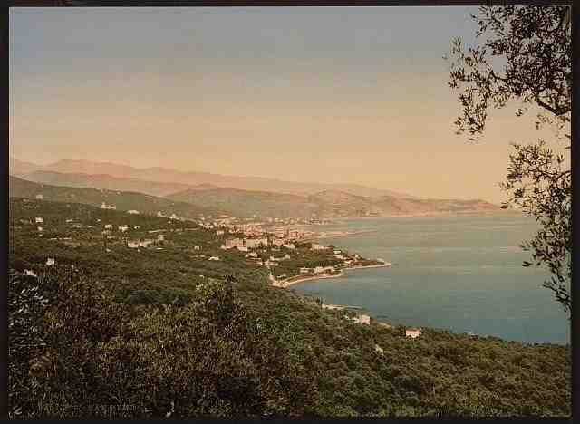 Vintage Ospedaletti San Remo A4 Photo Print