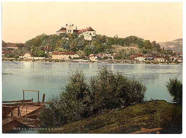 Vintage Ottensheim Upper Austria A4 Photo Print