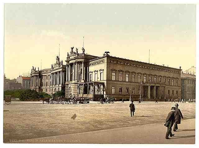 Vintage Palace of William Berlin A4 Photo Print