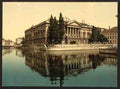 Vintage Palais de Justice Ghent A4 Photo Print