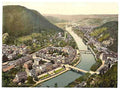 Vintage Panorama Ems the Rhine A4 Photo Print