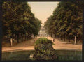Vintage Park and Chamber of Representatives Brussel A4 Photo Print