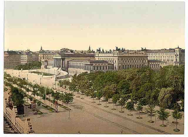 Vintage Parliament Vienna A4 Photo Print