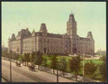 Vintage Parliament buildings Quebec A4 Photo Print