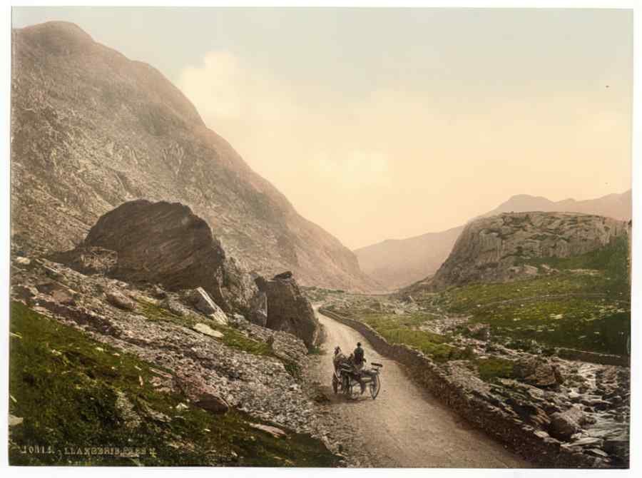 Vintage Pass Ii Llanberis Wales A4 Photo Print