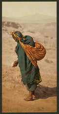 Vintage Patient toil Moki pueblos Arizona A4 Photo Print