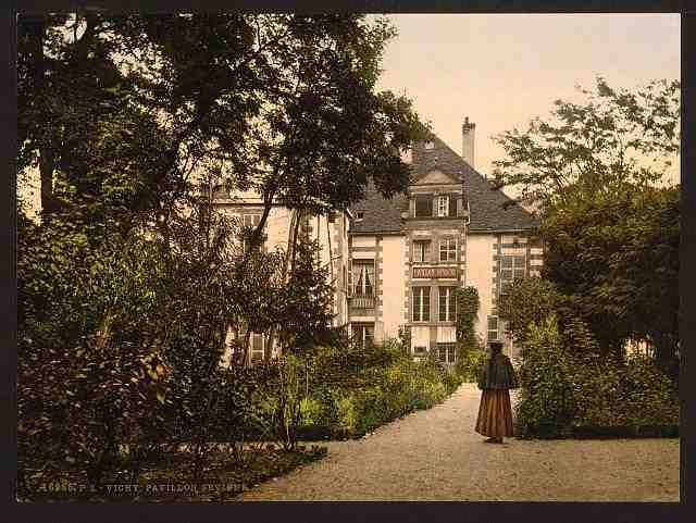 Vintage Pavilion Sevgne Vichy A4 Photo Print