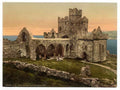 Vintage Peel St Germains Cathedral Isle Of Man England A4 Photo Print