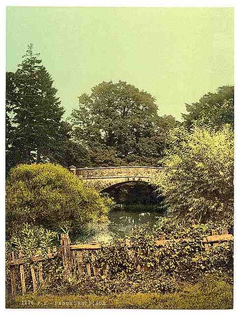 Vintage Penshurst Bridge Tunbridge Wells A4 Photo Print