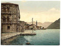 Vintage Perasto with Stolievo Dalmatia A4 Photo Print