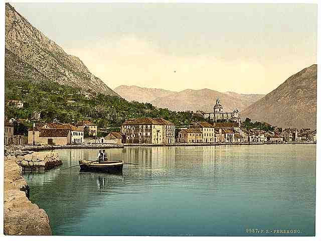Vintage Perzagno Dalmatia A4 Photo Print