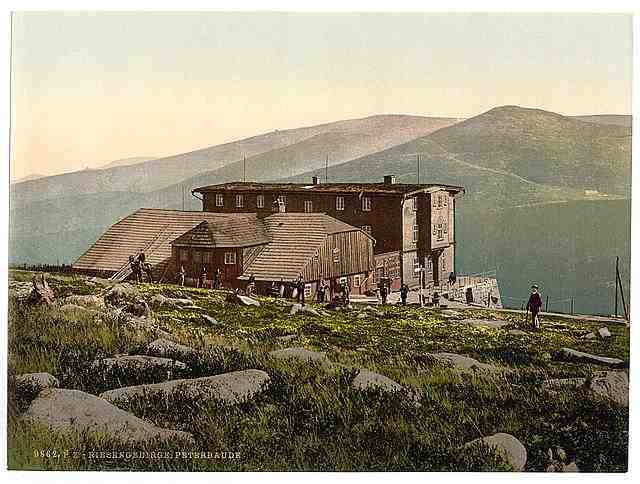 Vintage Peterbaude Riesengebirge A4 Photo Print