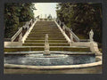 Vintage Peterhof golden stair St Petersburg A4 Photo Print