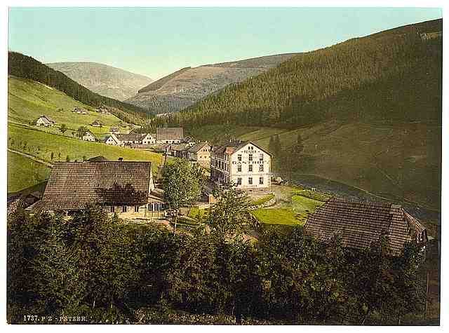 Vintage Petzer Riesengebirge A4 Photo Print