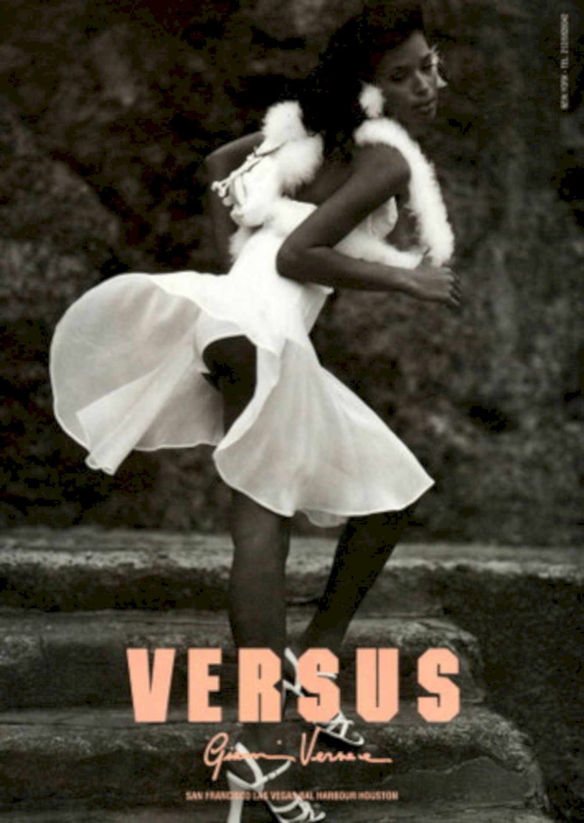 Vintage Pink Versus 1990s Vintage Retro Advert