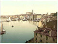 Vintage Pirano general view Istria A4 Photo Print
