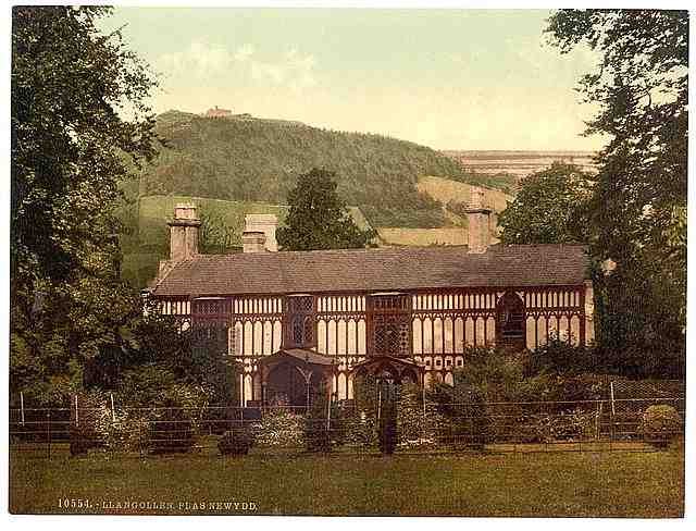 Vintage Plas Newydd Llangollen A4 Photo Print