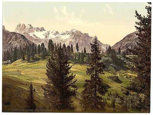 Vintage Platzweisen Tyrol A4 Photo Print