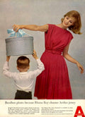 Vintage Pleats Basket 1960s Vintage Retro Advert
