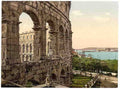 Vintage Pola the arena Istria 2 A4 Photo Print