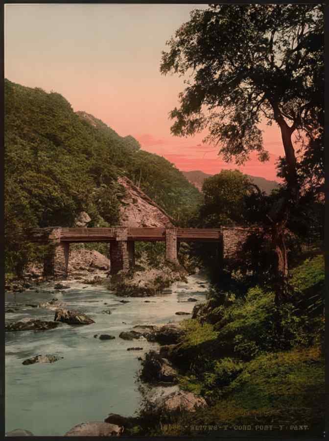 Vintage Pont Y Pair Bettws Y Coed Ie Betws Wales A4 Photo Print